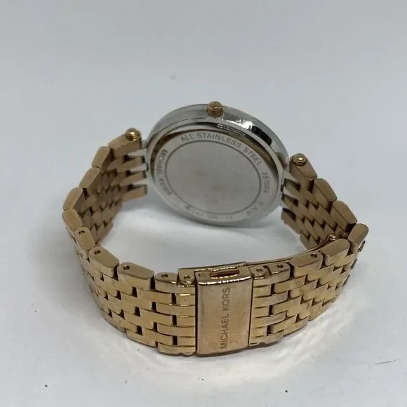 Michael Kors MK3402 Women Stainless Steel Analog Silver Dial Quartz Watch WO707 - Picture 10 of 12